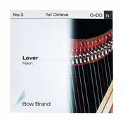 Struna za keltsko harfo Lever 1. oktava C Nylon No.3 Bow Brand