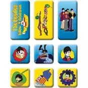 The Beatles Yellow Submarine 9 Piece Set Magnet