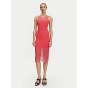 PINKO Pletena obleka 104811 A2GJ N55 Oranžna Regular Fit