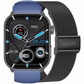 shumee Unisex pametna ura gravity GT28-3 - klici prek Bluetootha, dodaten pašček (sg037c)