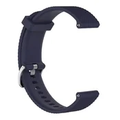 BStrap Silicone Bredon pašček za Xiaomi Amazfit Stratos 2/2S/3, dark blue