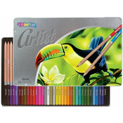 Olovke u boji Colorino Artist - u metalnoj kutiji, 36 boja