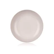 Banquet Globok plastični krožnik CULINARIA 22 cm, Latte, komplet 12 kosov