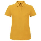 MAJICA KRATKI RUKAVI POLO B&C ID.001/WOMEN 180G ZLATNO ŽUTA XL