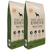 shumee Suha hrana za pse Maxi Adult Essence Beef&Chicken 2 vreči 30 kg