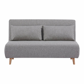 Siva raztegljiva sedežna garnitura 140 cm Marlow – House Nordic