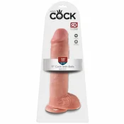 KING COCK 11” With Balls