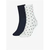 Tommy Hilfiger Nogavice 2 para 719839 Modra
