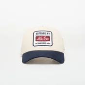 Čepica New Era 9FORTY Aframe Patch Suede Light Cream/ Navy Universal