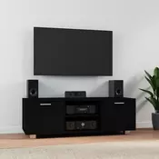 Vidaxl vidaXL TV omarica črna 120x40,5x35 cm lesena