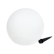 TG45639 solarna vrtna svetilka s kroglico LED bela + RGB 20 cm