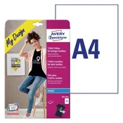 FOLIJE ZWECKFORM A4 ZA PRESLIKAVO NA TEMNE MAJICE MD1003 4/1