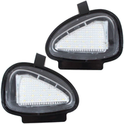 shumee VW CC Eos Golf VI Jetta IV Passat CC B7 Tiguan Touran Scirocco Sharan II Seat Alhambra II LED luči za ogledala 2 kom. set