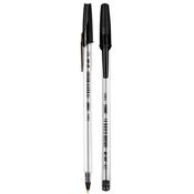 Kemijska olovka Deli Think - EQ1-BK, 0.7 mm, crna