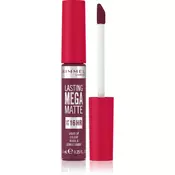 Rimmel Lasting Mega Matte lahka tekoča mat šminka 16 ur odtenek Rock Me Purple 7,4 ml