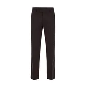 WE Fashion Chino hlače temno rjava