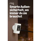 Ring Stick Up Cam Battery nadzorna kamera za zunanjo uporabo, WiFi, 1080p HD video