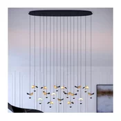 Eglo 390343 - LED prigušiva luster na sajli DRACERA 17xLED/2,3W/230V 3000K