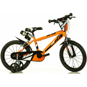 DINO Bikes - Dječji bicikl 14 414U26R88 - narančasti