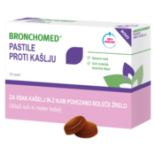 Bronchomed, pastile proti kašlju, 20 pastil