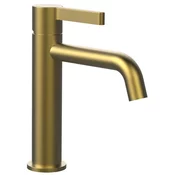 ICONIC washbasin mixer tap, gold matt - Zlata mat barva - Sapho - ICONIC - 72 - Medeninasti - Vzvod - Krožni - 45 - 187 - 14