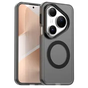 Hibridni ovitek Techsuit CandyCase MagSafe za Huawei Pura 80 Pro - black