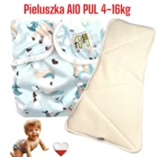 shumee NappiMe AIO PUL plenice za večkratno uporabo Unicorns Mint