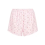 cfab Kratka pižama Soft Touch Jacquard Shorts pastelno roza/češnjevo rdeča