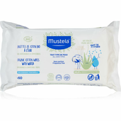 Mustela BIO Organic Cotton Wipes vlažne maramice za djecu 60 kom