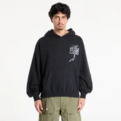 Mikina Jordan Brooklyn Mens Oversized Pullover Hoodie Black/ Starfish XS