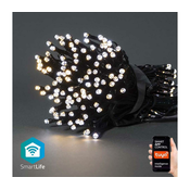 Nedis WIFILX02W200 - LED Božićne lampice 200xLED/8 funkcija 25m IP65 Wi-Fi Tuya