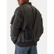 Calvin Klein Torbica za okrog pasu Raised Slim Reporter LV04D3278G Črna