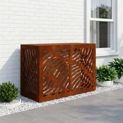 vidaXL Prekrivalo za klimatsko napravo Rjav 90 x 40 x 60 cm