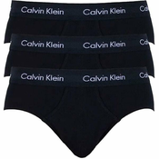 Slip gaćice Calvin Klein Underwear 3-pack za muškarce, boja: bijela