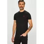 Polo Ralph Lauren  T-SHIRT AJUSTE COL ROND EN COTON LOGO PONY PLAYER  Črna