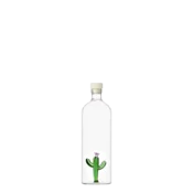 Steklenica s pokrovčkom z zelenim kaktusom 1,1 l - 983075