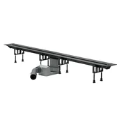 Viega Tuš kanaleta Vario 496510 30-1200MM ČRNI PLASTIK (PAKET 1/30) 686277