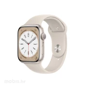 APPLE pametna ura Watch Series 8 Aluminium GPS (45mm), Starlight (Sport Band, Starlight)