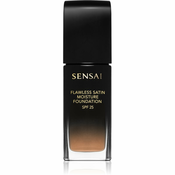 Sensai Flawless Satin Moisture Foundation tekoči puder SPF 25 odtenek 204 Honey Bež 30 ml