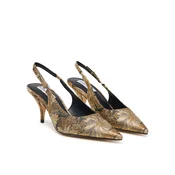 Čevlji z visoko peto Steve Madden 11005715 Zlata