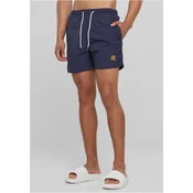 Mens Swimsuit Block Navy Blue