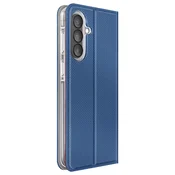 AVIZAR Etui za Galaxy A57 rebrasta tekstura s funkcijo stojala in žepkom za kartice, Modra, (5000274031)
