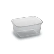 Skleda (PP) kvadratna prozorna 108 x 81 mm 250 ml [100 kos]