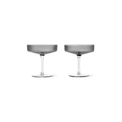 Komplet kozarcev za šampanjec ferm LIVING Ripple 150 ml 2-pack