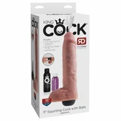 KING COCK 11” Squirting With Balls