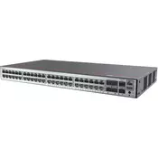 S5735-L48T4XE-A-V2 (48*10/100/1000BASE-T ports, 4*10GE SFP+ ports, 2*12GE stack ports, AC power) - 98012040