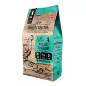 WIEJSKA ZAGRODA piščanec z lososom za muce - suha hrana - 1,6 kg