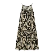 Vero Moda Poletna obleka Emilo 10340519 Bež Loose Fit