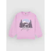 Roxy Morning Hike Brushed Kids Sweater pink lavender
