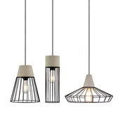 Visece lampe — CONCRETE • 3 kom.